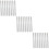 3 Pack Cuff Bracelets For Crafting Stainless Steel Bangle Blanks 9