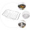 Kitchen Sink Drain Basket Rack Set with Curved Bottom Dish Strainer for Efficient Kitchen Sink Drainage 2