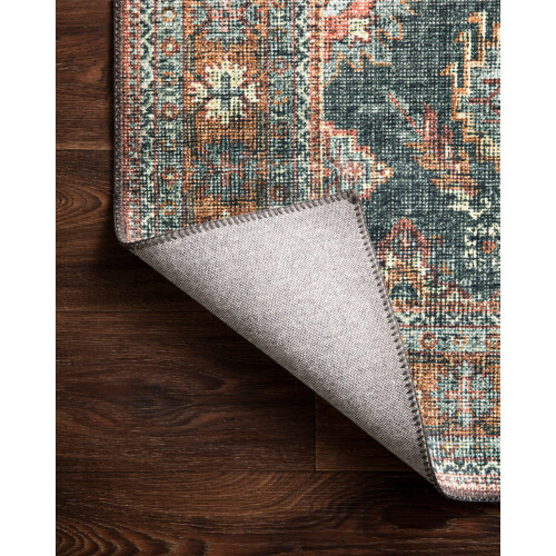Tapis Loloi II Skye Oriental Mer / Rouille 1