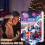 Herbruikbare kerstadventskalender met 24 deuren 3