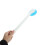 Durable Silicone Long Handle Bath Brush Sky Blue for Body Cleaning 3