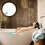 Durable Silicone Long Handle Bath Brush Sky Blue for Body Cleaning 11