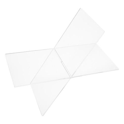 4Pièces Support Livre Transparent X En Pour École Et 2
