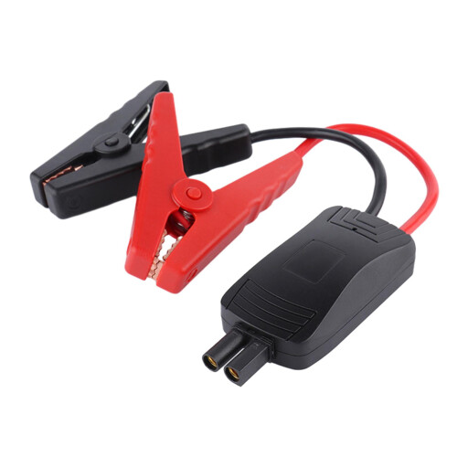 Generic Cable with Battery Clamps Replacement Car Battery Clips Curved Connector 2