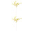 20Pièces Cake Toppers Dorés Lettres Love Décoration 6