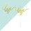 20Pièces Cake Toppers Dorés Lettres Love Décoration 9