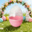 11.8 Inch Jumbo Plastic Easter Eggs Large Empty Transparent Colorful Easter Eggs Clear Fillable Eggs Bulk for Easter Egg Hunt Easter Party Supplies 7