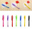 28Pcs Invisible Ink Pen Uv Marker Assorted Colors for Fun and Security 9