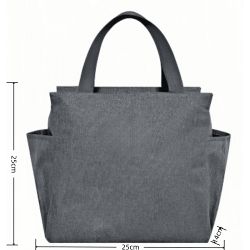 2 borse termiche per il pranzo, design portatile, ideali per picnic e gite. 1