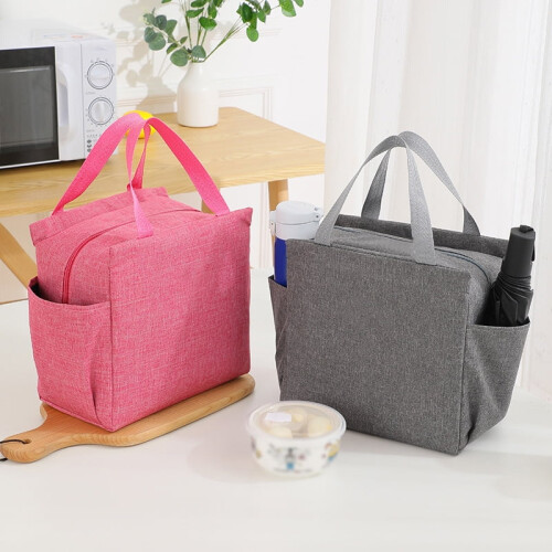 2 borse termiche per il pranzo, design portatile, ideali per picnic e gite. 2