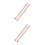 2Pairs Light Brown PU Bag Straps Thick Replacement Handles 4