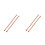2Pairs Light Brown PU Bag Straps Thick Replacement Handles 6