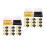 200Pcs Portable Square Bakery Boxes and Cookies Storage 4