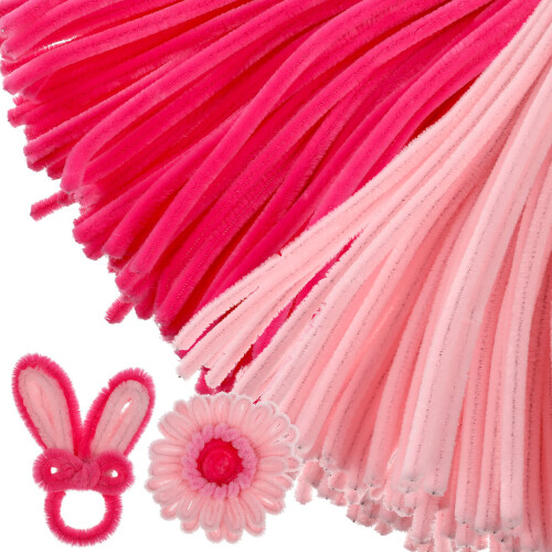 800Pcs Multi-Color Chenille Stems for Easy DIY Pipe Cleaner Crafts 1