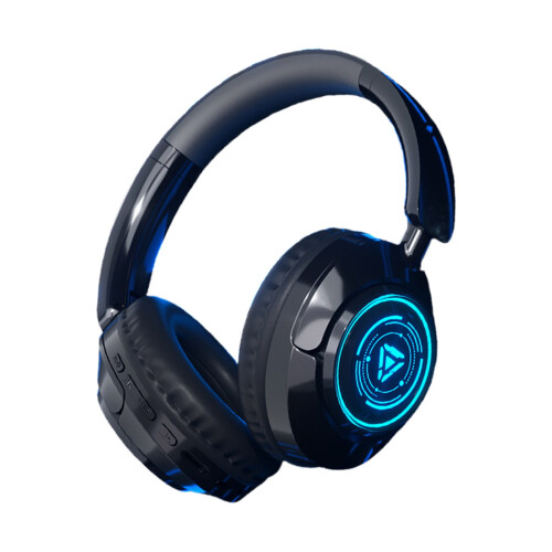 Wireless Gaming Headset with Mic, Volume Control, Foldable Design & Noise-Cancelling Mic – Compatible with PC/PS/Xbox 1