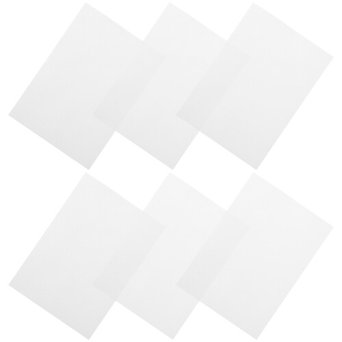 12Pcs White Water Soluble Embroidery Sheets Backing for DIY Projects 2