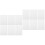 12Pcs White Water Soluble Embroidery Sheets Backing for DIY Projects 5