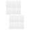12Pcs White Water Soluble Embroidery Sheets Backing for DIY Projects 8