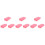 3Pcs Pink Durable Double-Layer Planter Pot with Hanging Feature 3