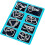 Metall Montessoripussel3D-trådpussel8 bitar 2