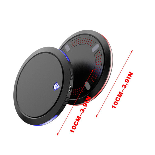 Exquisite Light Disc Desktop Wireless Charger - 15W Fast Charging for Various Devices 1