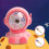 Ξύστρα Astronaut Design με δύο ρυθμίσεις ταχύτητας, ξύστρα χειροκίνητης τροφοδοσίας με 3