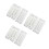 6Sets White Clip Embroidery Frame Durable Square DIY Cross Stitch Tool 8