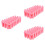 3Pcs Pink Durable Double-Layer Planter Pot with Hanging Feature 8
