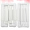 6Sets White Clip Embroidery Frame Durable Square DIY Cross Stitch Tool 11