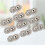 20Pcs Silver Snap Buttons Hollow Snowflake Pattern for Sewing Use 9