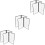 6Pcs Transparent Looseleaf Menu Binders Restaurant Covers 5