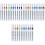 36Pcs Ergonomic Acrylic Paint Pens Water Based Quick Drying Markers 2