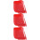 36Sets Baseball Feestkommen Rood , Voor Ijs En Yoghurt 9