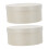 2Pcs Round Box for Cheesecake Wrap with and 4