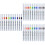 36Pcs Ergonomic Acrylic Paint Pens Water Based Quick Drying Markers 4