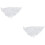 2Pcs White Stuffed Animal Nets Toy Hammocks Storage Solution for Toys 6