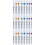 36Pcs Ergonomic Acrylic Paint Pens Water Based Quick Drying Markers 6