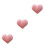 3Pcs Heart Design Pink Car Perfume Clip Solid Aromatherapy Diffuser 5
