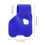 5 Pcs Throttle Cable Clamp Motorcycle Handlebar Core Car Hook Back Seat Wallet Blue 2
