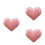 3Pcs Heart Design Pink Car Perfume Clip Solid Aromatherapy Diffuser 6