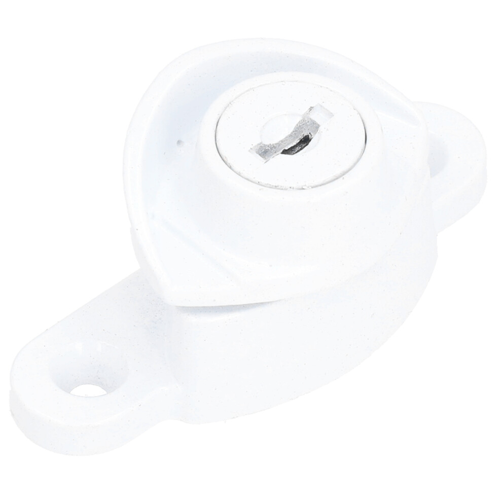 Zinc Alloy Window Lock White Childproof 7444352037032