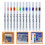 36Pièces Stylos Marqueurs Colorés Pour Art Professionnel 8