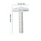 Transparent T-Square Ruler Drafting Tool for Engineering and Architectural Drawing, Clear Plastic T Square for Beginners, Students and Artists 3