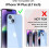 Silicone Case for iPhone 14 Plus 6.7 inch – Shock-Absorbent, Raised Edge Protection, Clear, Compatible with iPhone 14 Plus 3