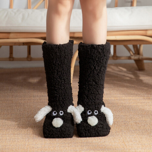 Mikrofibersockor för vinterinomhusvärme, 1 par 2