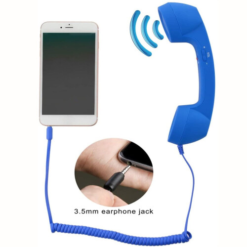 Vintage Retro Telephone Handset 3.5 mm Socket 2
