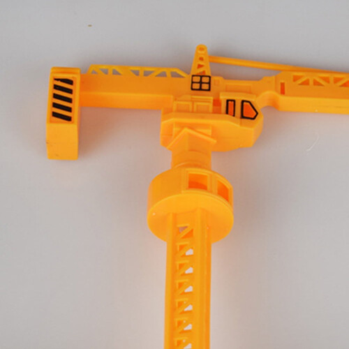 Truck Crane Toy Model Construction Cranes Model Plastic 3Pcs 2