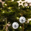 Mini Silver Disco Ball Ornaments Christmas Tree 12pcs 4