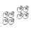 8Pcs Lightweight Silver D Rings Rivets for Bags and Repairs 5