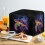 Turtle Print Toaster Cover 2 Slice, Adjustable Waterproof Bread Machine Protector with Drawstring, Dustproof Kitchen Small Appliance Cover 4